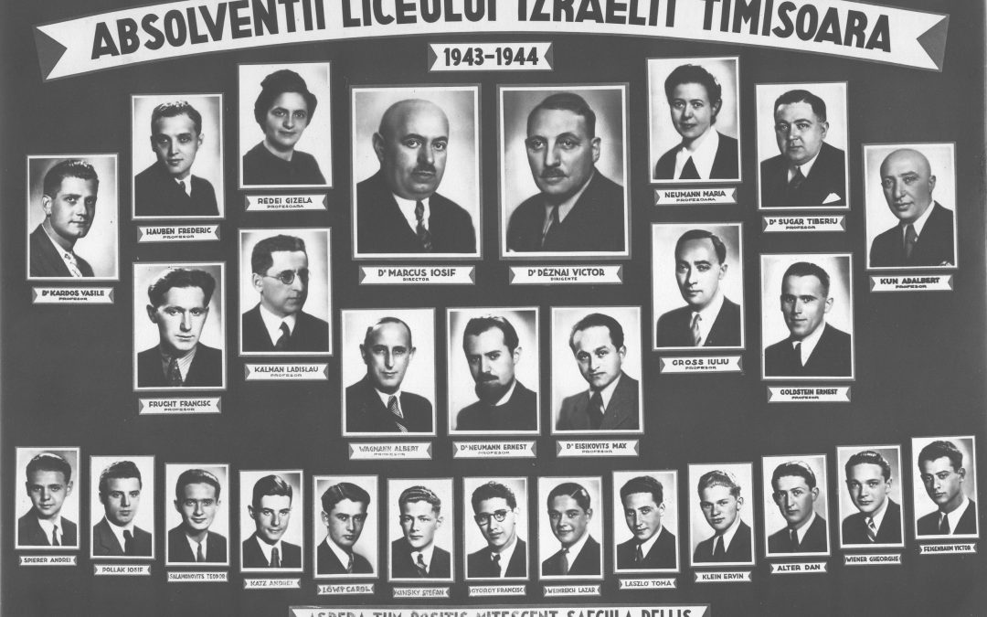 50 de ani de la bacalaureatul absolvenţilor Liceului Israelit din Timişoara seria 1936-1944