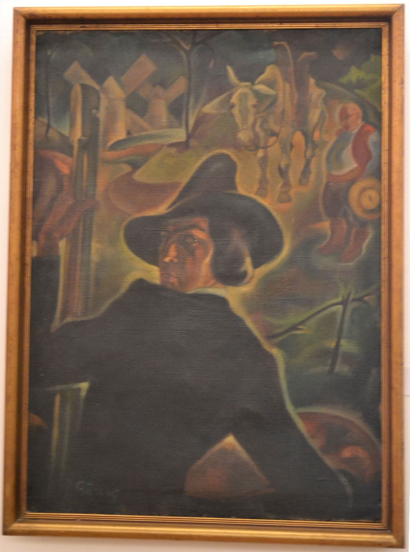 Tablouri din expoziția „Ștefan Szönyi MONUMENTAL‟, decembrie 2017-mai 2018, la Muzeul de Artă Timişoara